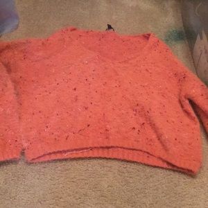 Orange sweater